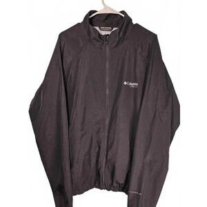 Columbia Titanium Men's Lightweight Omni Shield Full Zip Gray Jacket Size XXL